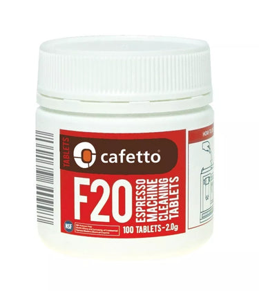CAFETTO F20 ESPRESSO MACHINE CLEANING 100 TABLETS Coffee Clean Automatic